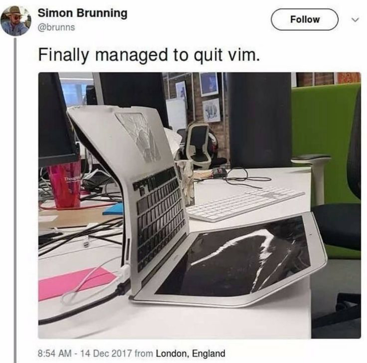 Thumbnail for Exiting Vim